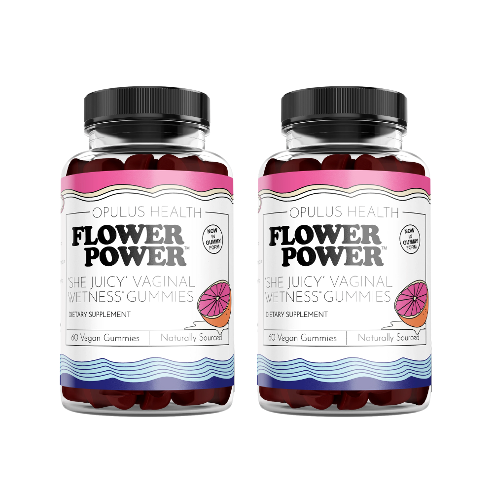 Flower Power® 'She Juicy' Vaginal Moisture Gummies (60ct/each)