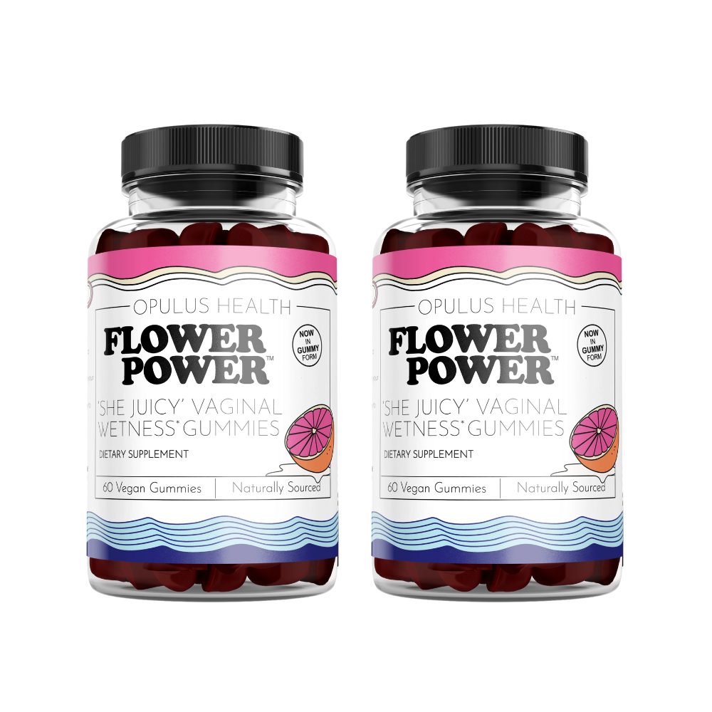 Flower Power® 'She Juicy' Vaginal Moisture Gummies  (60ct/each)