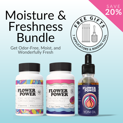 Moisture & Freshness Bundle Flower Power Feminine Health Moisture & Freshness Bundle Flower Power Feminine Health