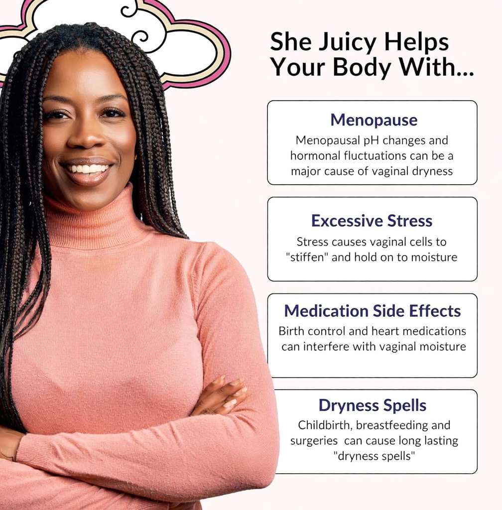 Flower Power® 'She Juicy' Vaginal Moisture Gummies  (60ct/each)