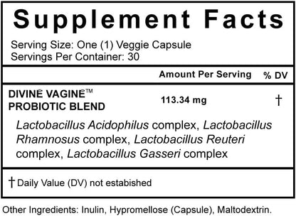 Flower Power® 'Divine Vagine' Probiotic Blend (30ct/ea)