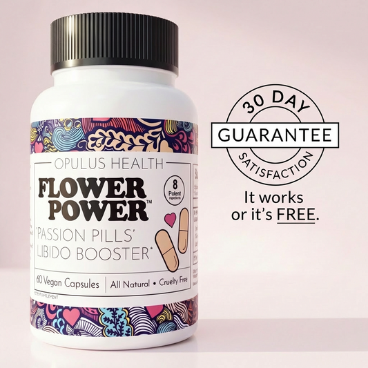Flower Power® 'Passion Pills' Libido Blend (60ct/ea)
