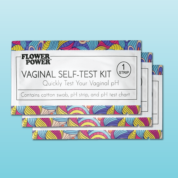 Flower Power® Vaginal pH Testing Kits (30-Pack Bundle)
