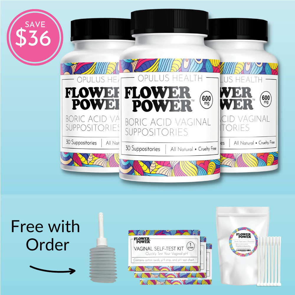 Flower Power® Boric Acid SUPER Saver Bundle (3pk)