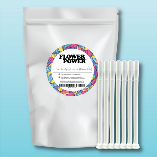 Flower Power® Vaginal Suppository Applicators