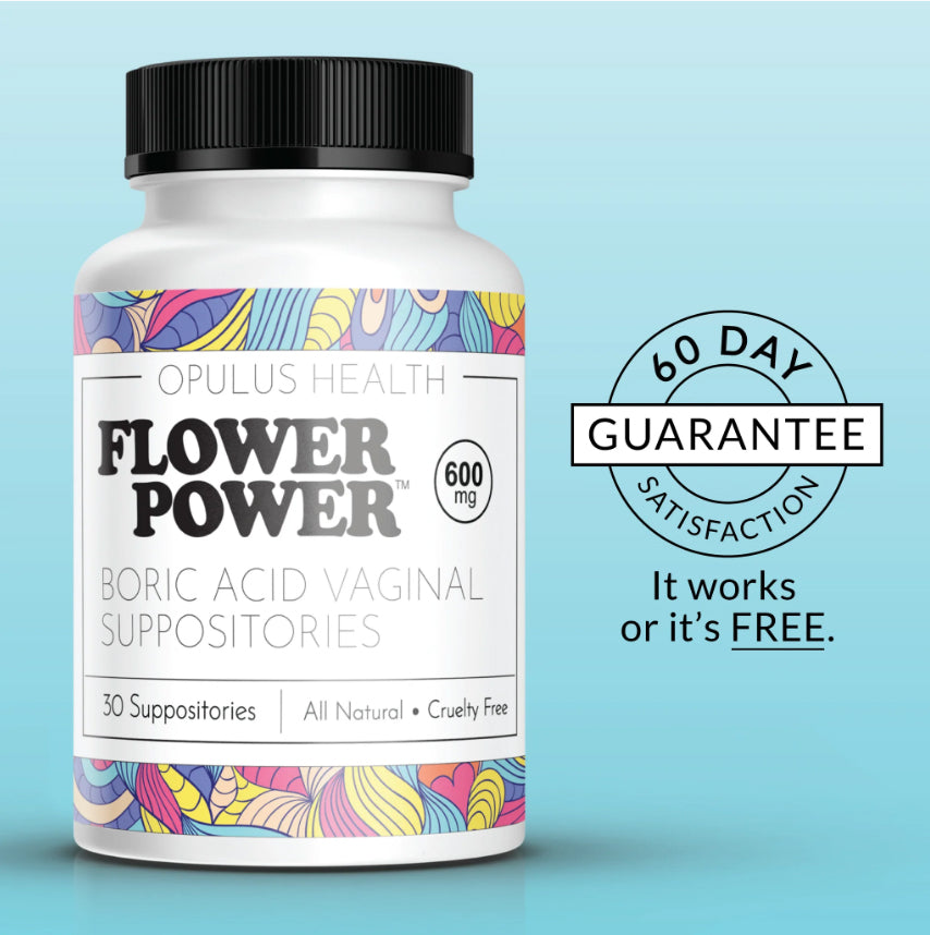 Flower Power® Boric Acid Suppositories (30ct/ea)